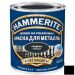 Краска для металла прямо по ржавчине Hammerite гладкая глянцевая черная 0,75 л