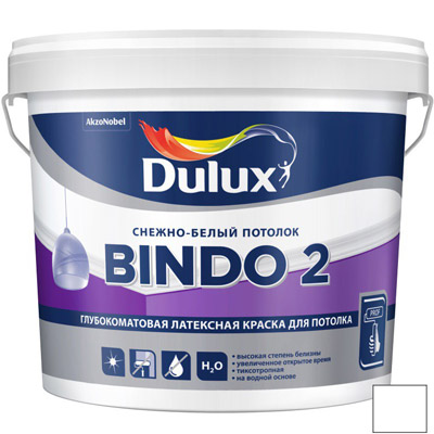 Краска Dulux Bindo 2 Innetak 5 л Краска Dulux Bindo 2 Innetak 5 л