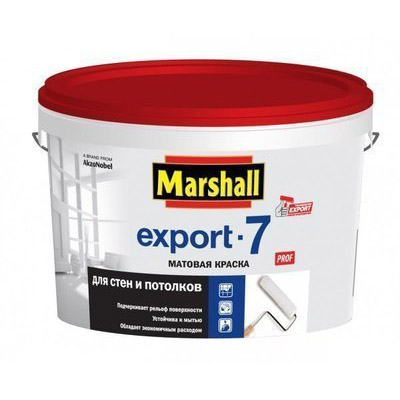 Краска Marshall Export-7 база BW 9 л