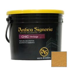 Декоративное покрытие Antica Signoria Chic Heritage Prestige T60 Base Gold + 1/4 toner 1,25 л