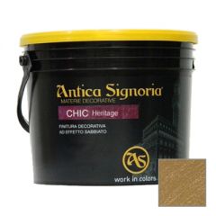 Декоративное покрытие Antica Signoria Chic Heritage Prestige T61 Base Gold + 2 toner 1,25 л