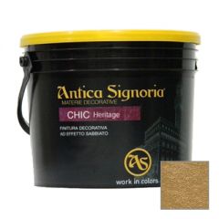 Декоративное покрытие Antica Signoria Chic Heritage Prestige T61 Base Gold + 1 toner 1,25 л