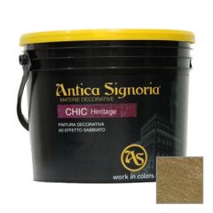 Декоративное покрытие Antica Signoria Chic Heritage Prestige T62 Base Gold + 1/4 toner 1,25 л
