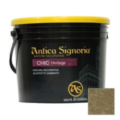 Декоративное покрытие Antica Signoria Chic Heritage Prestige T64 Base Gold + 1/4 toner 1,25 л