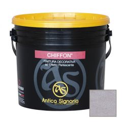 Декоративное покрытие Antica Signoria (Антика Сигнория) Chiffon Base Silver + 1/2 T42 su fondo C316 2,5 л