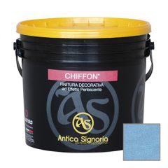 Декоративное покрытие Antica Signoria (Антика Сигнория) Chiffon Base Silver + 1/2 T66 su fondo C342 1,25 л