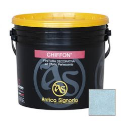 Декоративное покрытие Antica Signoria (Антика Сигнория) Chiffon Base Silver + 1/2 T32 su fondo C344 1,25 л