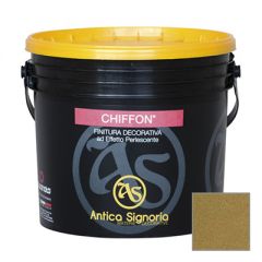 Декоративное покрытие Antica Signoria Chiffon Base Gold + 2 T61 su fondo C233 1,25 л