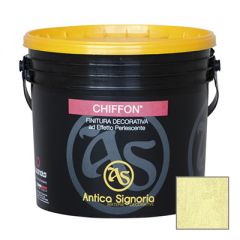 Декоративное покрытие Antica Signoria (Антика Сигнория) Chiffon Base Silver + 1/2 T69 su fondo C244 5 л