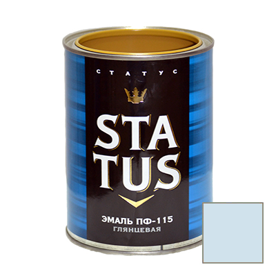 Эмаль РадугаМалер STATUS ПФ-115 Светло-голубая 0,9 кг Эмаль РадугаМалер STATUS ПФ-115 Светло-голубая 0,9 кг