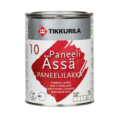 Лак Tikkurila Paneeli Assa EP матовый 2,7 л Лак Tikkurila Paneeli Assa EP матовый 2,7 л