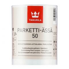 Лак Tikkurila Parketti Assa 50 полуглянцевый 1 л