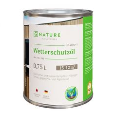 Масло GNature 280 Wetterschutzol защитное для фасадов 0,75 л