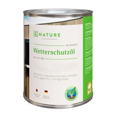 Масло GNature 280 Wetterschutzol защитное для фасадов 2,5 л