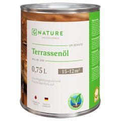 Масло GNature 270 Terrassenol для террас 0,75 л