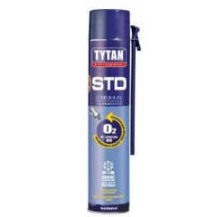Пена монтажная Tytan Professional STD O2 зимняя (выход 42 л) 750 мл