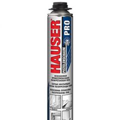 Пена монтажная Hauser Pro профессиональная всесезонная (выход 42 л) 750 мл