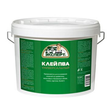 Клей ПВА Эксперт универсальный 0,9 кг Клей ПВА Эксперт универсальный 0,9 кг