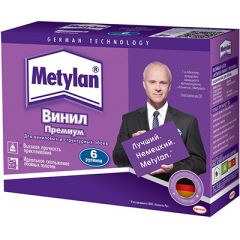 Клей для виниловых обоев Metylan (Метилан) Винил Премиум без индикатора 250 г