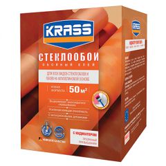 Клей контактный Krass Стеклообои для обоев 2 пакета 250 г