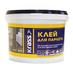 Клей для паркета Krass (Красс) контактный однокомпонентный 1k на основе органических растворителей 14 кг