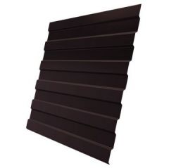 Профлист оцинкованный коричневый 1140х2000 мм