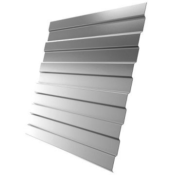 Профлист оцинкованный неокрашенный 1140х2000 мм