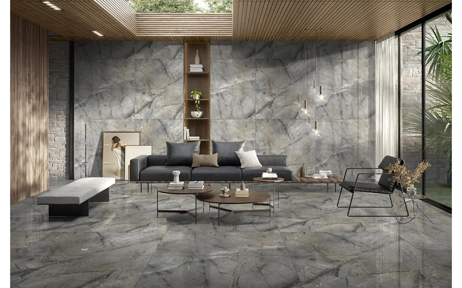 Eurotile Ind River Grey