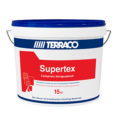 Штукатурка декоративная Terraco (Террако) Supertex Супертекс Интерьерная 15 кг Штукатурка декоративная Terraco (Террако) Supertex Супертекс Интерьерная 15 кг