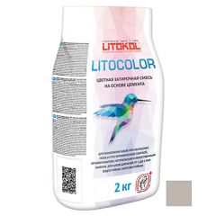 Затирка цементная Litokol Litocolor L.11 серая 2 кг
