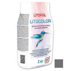 Затирка цементная Litokol Litocolor L.13 графит 2 кг