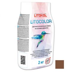 Затирка цементная Litokol Litocolor L.26 какао 2 кг