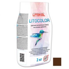 Затирка цементная Litokol Litocolor L.27 венге 2 кг
