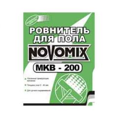 Базовая смесь ровнитель для пола Новомикс МКВ-200 25 кг