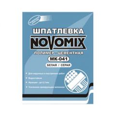 Шпатлевка цементная Новомикс МК 041 фасадная 25 кг