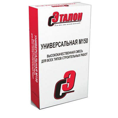 Сухая смесь Эталон (Etalon) М-150 Зима универсальная 40 кг Сухая смесь Эталон (Etalon) М-150 Зима универсальная 40 кг