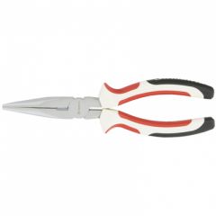 Длинногубцы White Nickel, 200 мм, прямые, Matrix (Матрикс), 17190