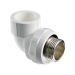 Угольник Valtec VTp.753.0.03205 полипропиленовый на наружную резьбу 32 мм х 3/4