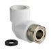 Угольник Valtec VTp.758.0.02505 полипропиленовый с накидной гайкой 25 мм х 3/4