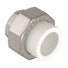 Фитинг разъемный Valtec VTp.762.0.06309 полипропиленовый на внутреннюю резьбу 63 мм х 2