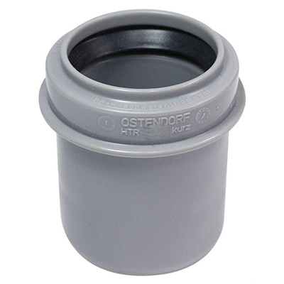 Редукция Ostendorf (Остендорф) HTRK канализационная короткая 115705 110x90 мм
