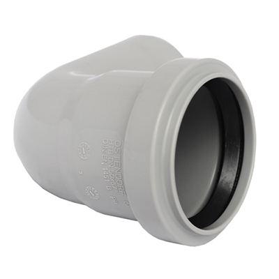 Отвод Ostendorf (Остендорф) НТВ канализационный 112130 67° 50 мм