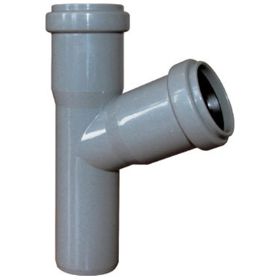 Тройник Ostendorf (Остендорф) HTEA канализационный 113310 67° 75x50 мм