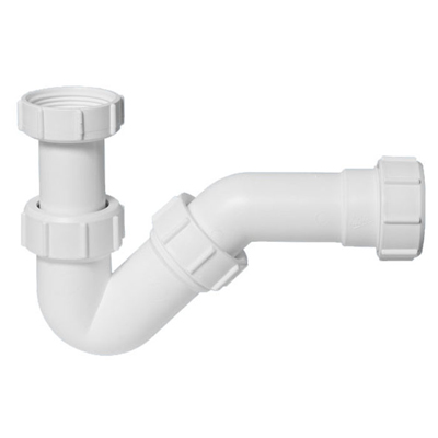 Сифон McAlpine (Макальпин) для биде 32 мм P-образный без выпуска регулируемый MRBD2
