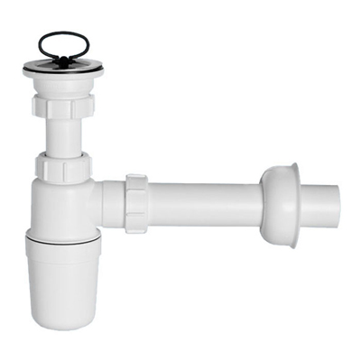 Сифон McAlpine (Макальпин) для раковины и мойки 40 мм с трубкой MRSK1