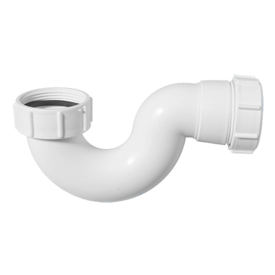 Сифон McAlpine (Макальпин) для ванны P-образный 1,1/4-40 мм без выпуска MRB6