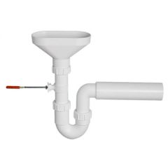 Сифон McAlpine (Макальпин) с воронкой 40-50 мм с крепежом HC740FUN