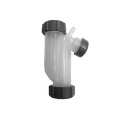 Сифон McAlpine (Макальпин) для кондиционера 32 мм с отводом без выпуска прозрачный MRTB-90TR