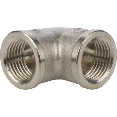 Угольник равнопроходный Stout (Стаут) с внутренней резьбой никелированный 1/2 (SFT-0014-000012)