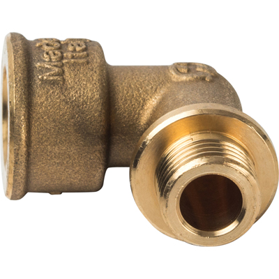 Угольник равнопроходный Stout (Стаут) с внутр.-нар. резьбой с упором 1/4 (SFT-0015-000014)